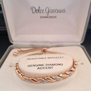 Diamond Accent Bolo Bracelet